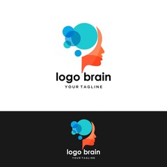 brain logo template