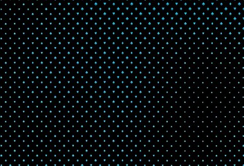 Dark blue vector background with cards signs.