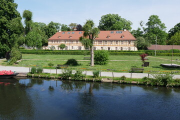 Fototapeta na wymiar Marstall Schloss Lübbenau