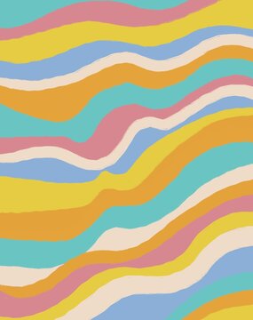 illustration background pattern bright colors - wallpaper © dreamreve