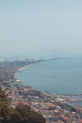 coast of Salerno seen from above 