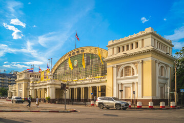 bangkok railway station (hua lamphong) at bangkok, thailand