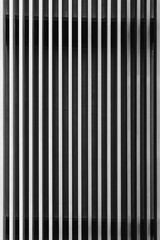 Black and white stripes wall