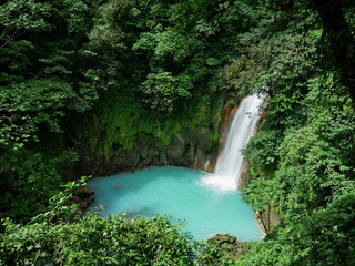 Rio Celeste Wasserfall, Waterfall