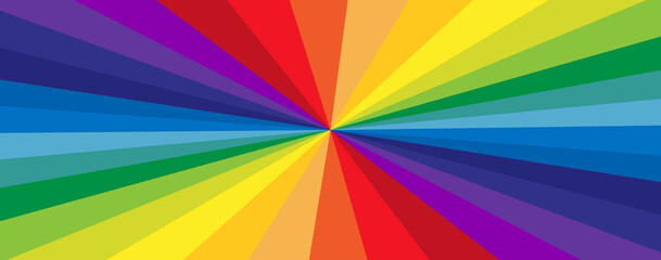 fond arc-en-ciel rayonnant 