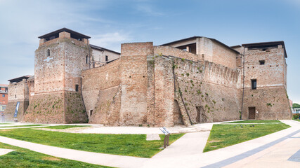 Fototapeta na wymiar The Castel Sismondo in Rimini