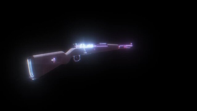 Old Sniper kar98k 4k. High quality 4k footage