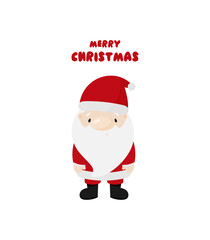 Santa Claus. Vector illustration in cartoon style.	