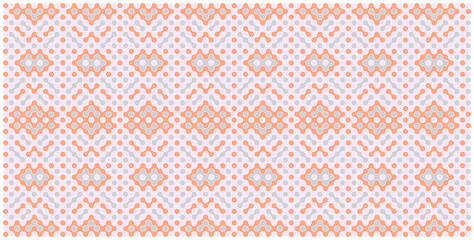 Multicolor truchet tiling connections illustration