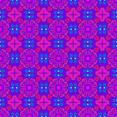 Nature Seamless Pattern Garden Floral Background Damask Art