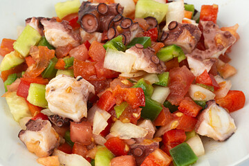 Salpicón de pulpo.