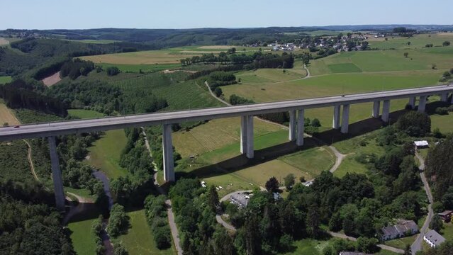 Ourtalbr&uuml;cke in the district of Lommersweiler of the German-speaking municipality of Sankt Vith in the Belgian province of Li&egrave;ge