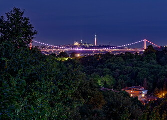 Fototapeta premium Fatih Sulan Mehmet Bridge from my balcony