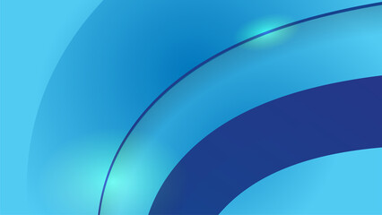 Abstract blue background poster with dynamic. technology network Vector illustration.