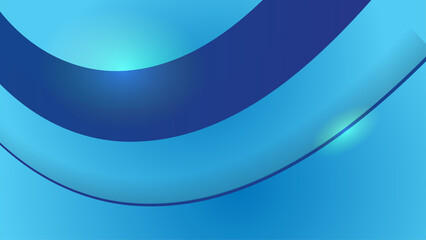 Abstract blue background poster with dynamic. technology network Vector illustration.
