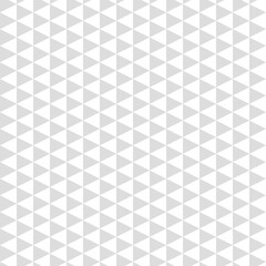 Gray triangles in a seamless pattern. Vector for print and decor, textiles and decoration. The print is stylish for surfaces.
