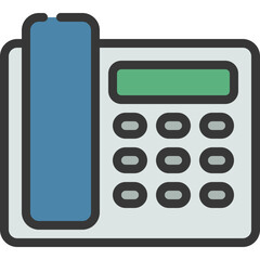 Rectangle House Phone Icon