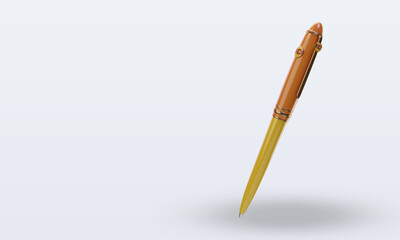 3d ballpoint Sri Lanka flag rendering right view