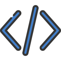 Obraz premium Coding Arrows Icon