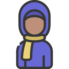 Sikh Woman Icon