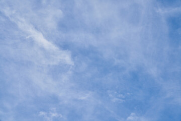 Obraz premium Beatiful blue sky with clouds on a sunny day