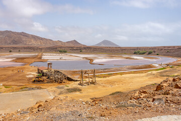 Salt mine Cabo Verde, Sal island
