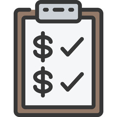 Finance Checklist Icon