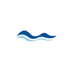 wave water logo creative technology logo vector