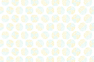 シンプルなドット模様のイラスト素材