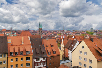 Fototapeta premium View of Nuremberg, Germany