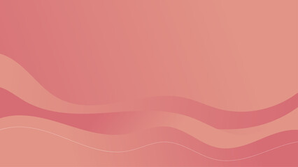 Abstract pink fluid shape modern background with copy space, vector.