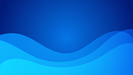 Abstract blue background and curve shape, background with copy space for design, vector.