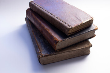 old books, collection of ancient manuscripts,