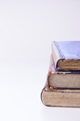 old books, collection of ancient manuscripts,