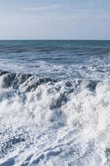 Fototapeta premium waves on the beach