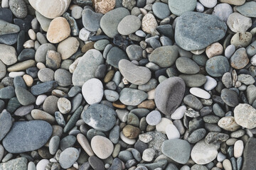 stones on the beach