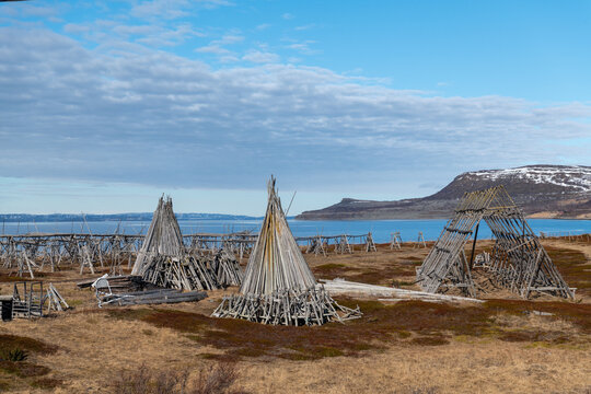 Fischer an der Barentssee in Vestre Jakobselv bei Vads&oslash; in Norwegen