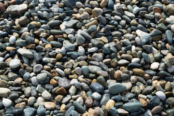 stones on the beach