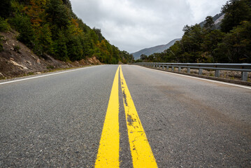 Part of route 40 in Neuquén province, Argentina