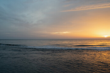Obraz premium sunset over the sea