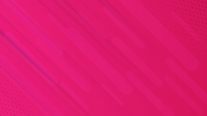 Obraz premium Dark Pink Comic Web Banner Background with Bubble and shadow splash 