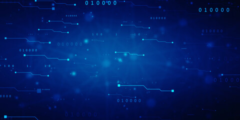 Internet binary data code computing or transmission process,Internet data transmission, Binary Code Background, Digital Abstract technology background