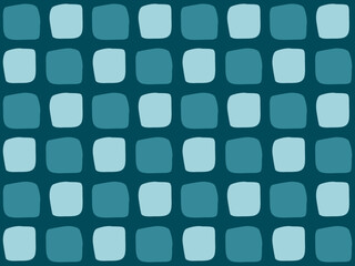 手書き正方形　横長