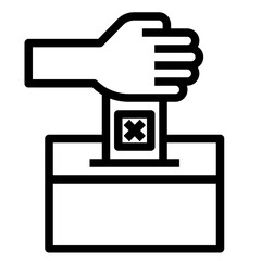 vote line icon