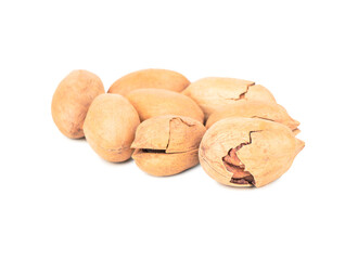 Bunch of inshell pecans