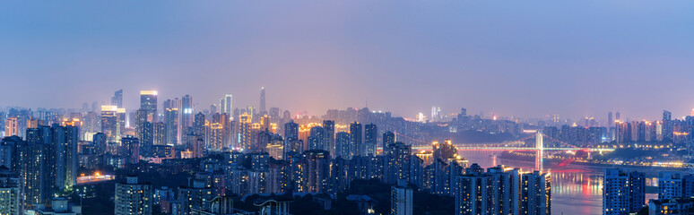 Fototapeta na wymiar The beautiful city of Chongqing