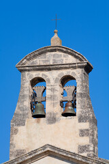 France, clocher et ses cloches // France, bell tower and its bells