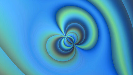 Abstract blue dark glowing fantasy background