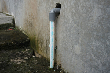 A pipe that used to conduit slop water to soil. Commonly found in residential areas.