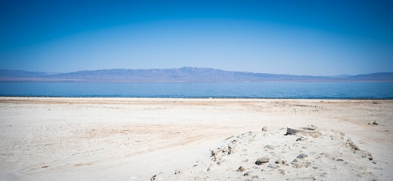 The Vast Landscape of the Salton Sea in CA